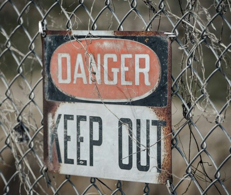 Danger sign 
